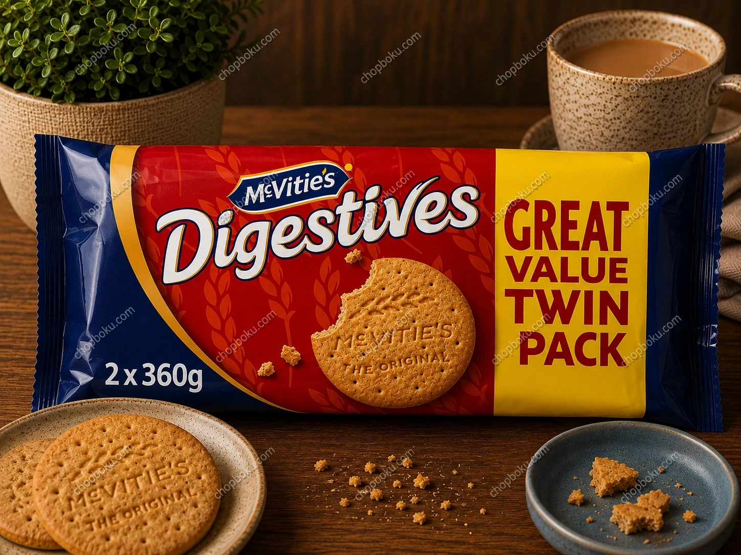 McVitie's Digestives The Original Biscuits Twin Pack 2 x 360g