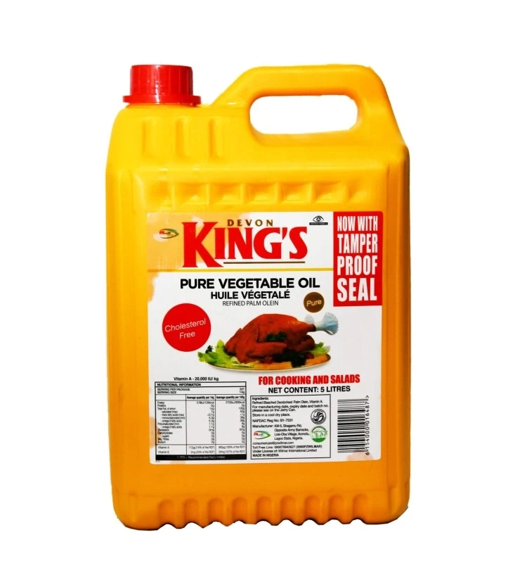 Kings Vegetable Oil 5L – Premium Cooking Oil for Frying & Cooking | Buy in Nigeria (Lagos, Abuja, Port Harcourt)