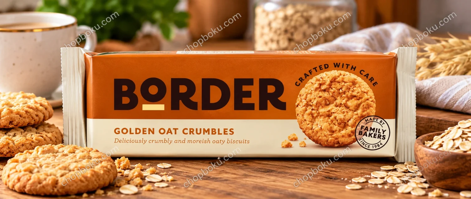 Border Golden Oat Crumbles 135g