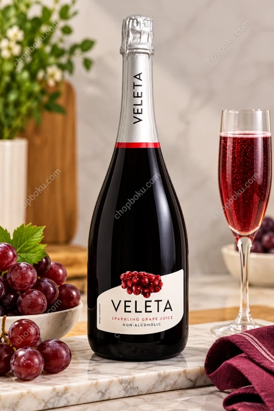 Veleta Sparkling Fruit Drink Red Grape 75cl
