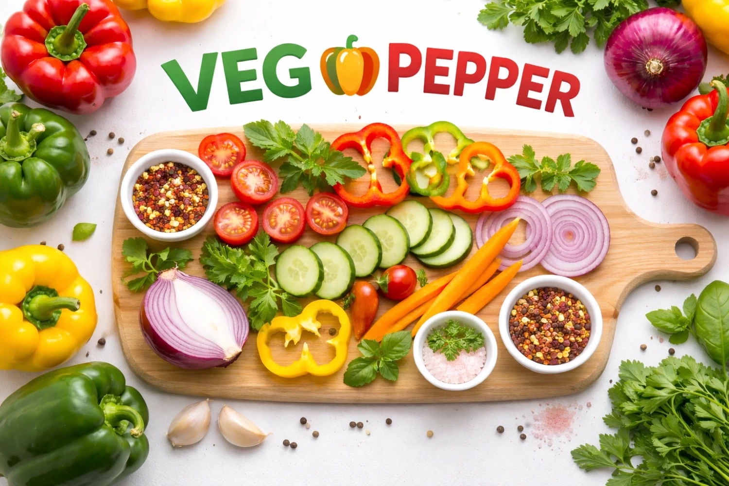 Vegetables and Pepper