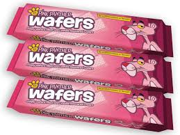 PINK PANTHER WAFERS
