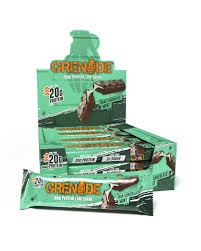 GRENADE CARB KILLA DARK CHOCOLATE MINT BARS
