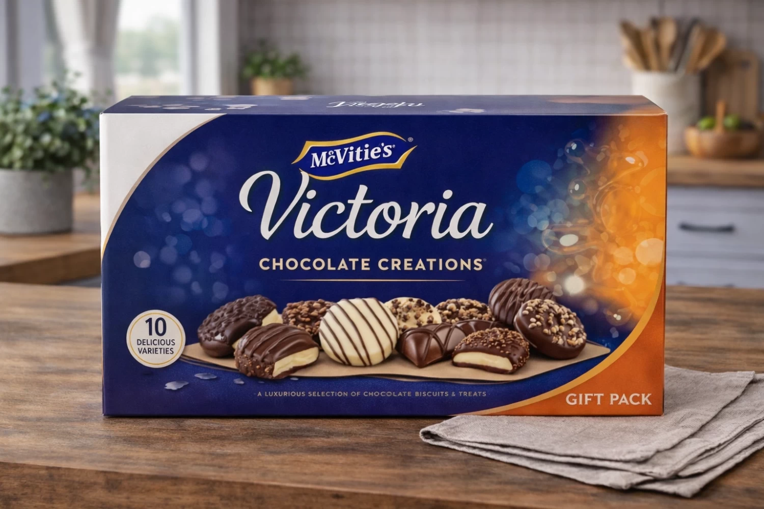 McVitie’s Victoria Chocolate Creations Gift Pack – Luxury Assorted Chocolate Biscuits Box | Buy in Lagos, Abuja & Nigeria