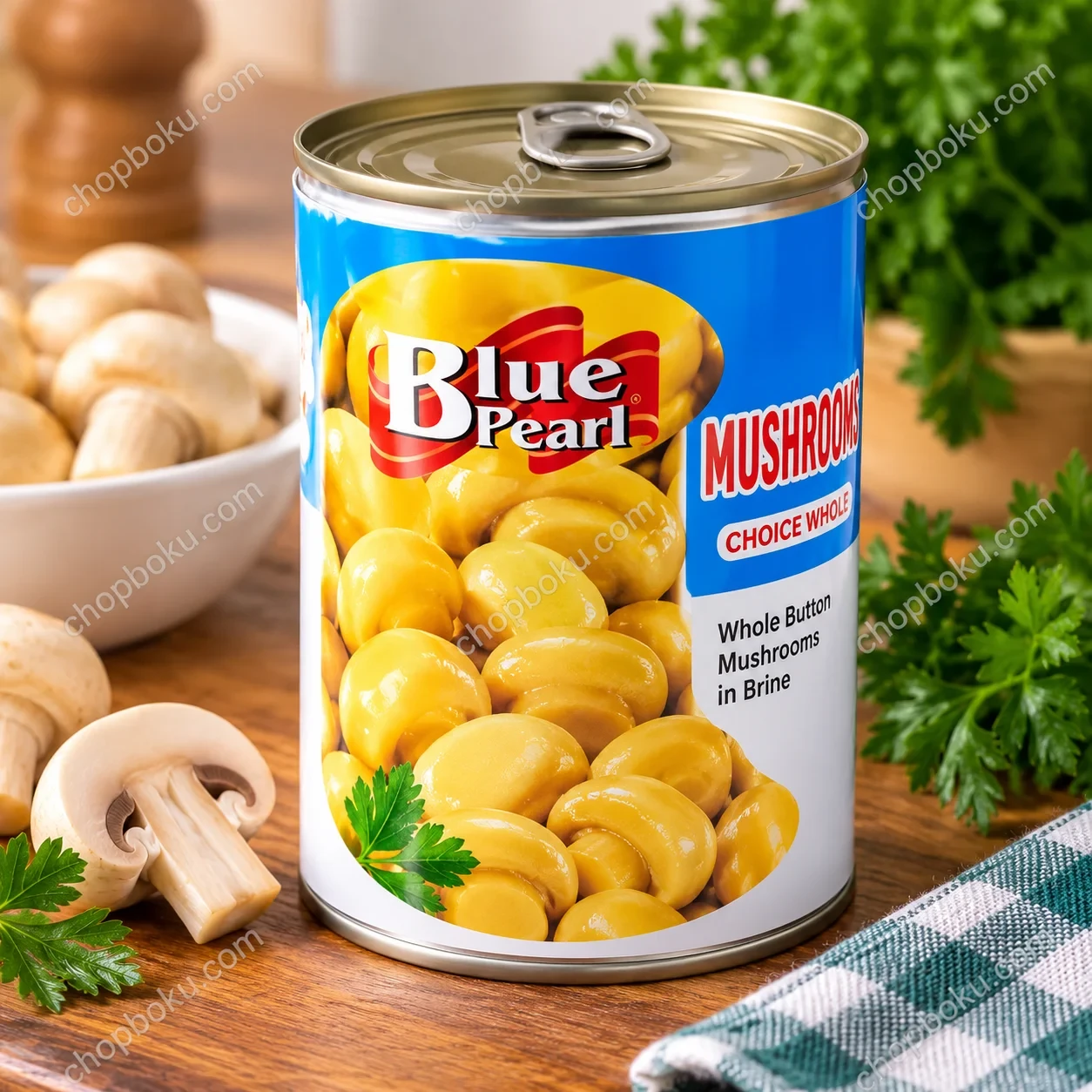 Blue Pearl Mushrooms Pieces & Stems 400g