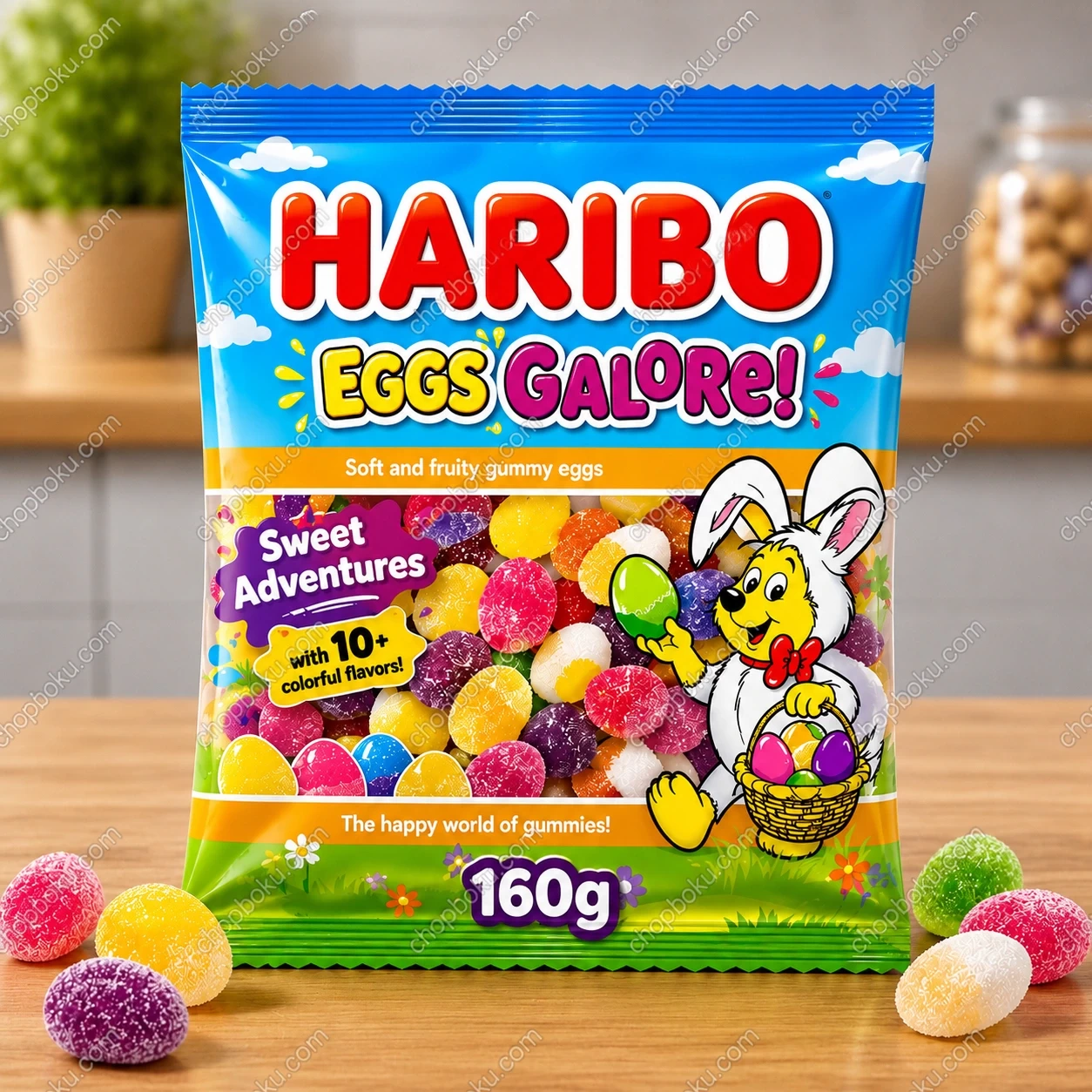 HARIBO Eggs Galore Share Bag 160g
