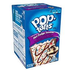 KELLOGGS POP TARTS HOT FUDGE SUNDAE