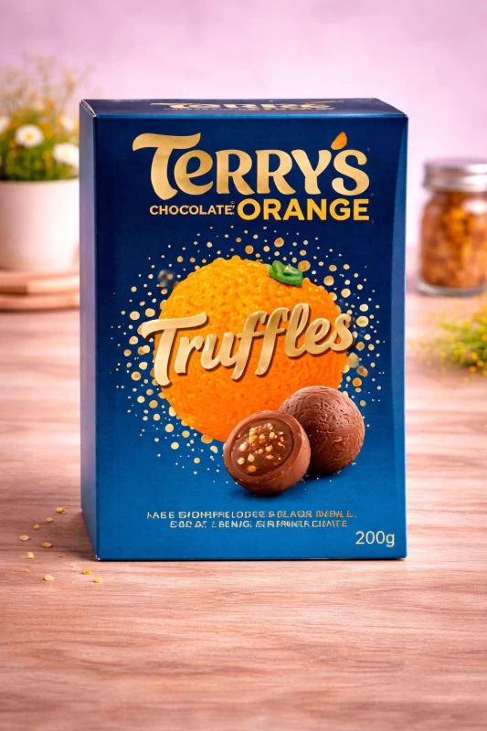 Terry's Chocolate Orange Truffles 200g – Creamy Orange Flavoured Milk Chocolate Truffles | Buy in Lagos, Abuja, Port Harcourt (Retail & Bulk Nigeria)