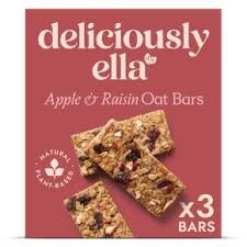 DELICIOUSLY ELLA GLUTEN FREE APPLE & RAISIN OAT BAR