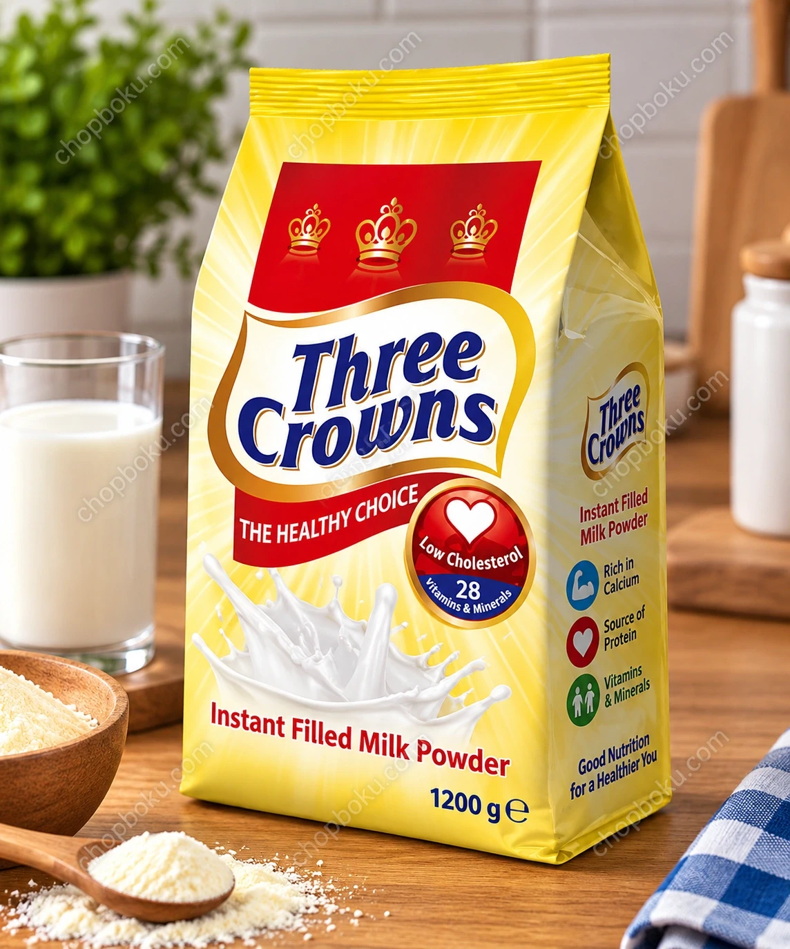 Three Crowns Instant Filled Milk 320g