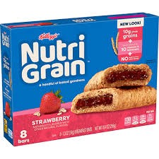KELLOGGS NUTRI GRAIN STRAWBERRY