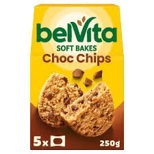 Belvita Soft Bakes Chocolate Chip Breakfast Bar – Soft Wholegrain Energy Snack with Chocolate Chips | Buy in Lagos, Abuja & Nigeria