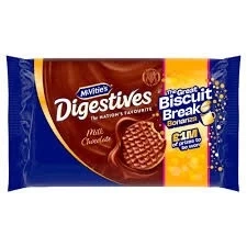 McVitie’s Milk Chocolate Digestives Twin Pack – Crunchy Biscuits Coated in Smooth Milk Chocolate | Buy in Lagos, Abuja & Nigeria