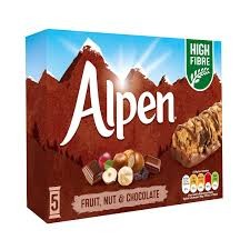 Alpen Fruit & Nut Chocolate Cereal Bar