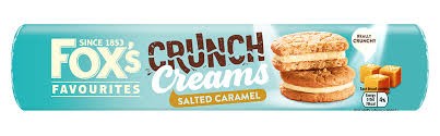 FOXS SALTED CARAMEL CRUNCH CREAMS