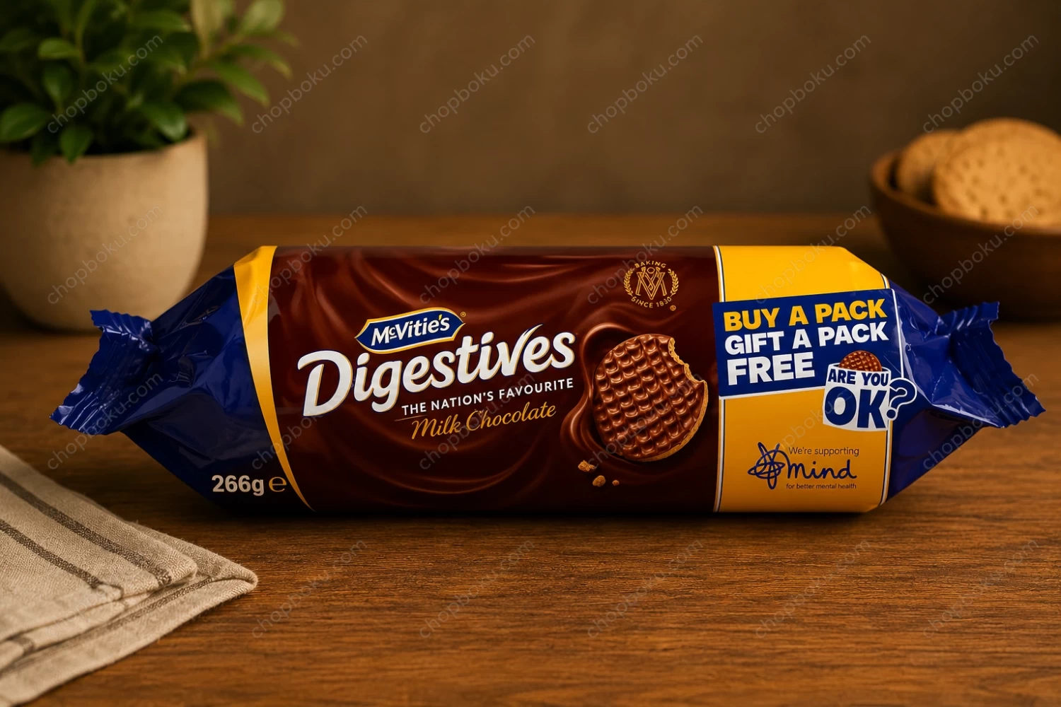 McVitie's Milk Chocolate Digestive Biscuits 266g