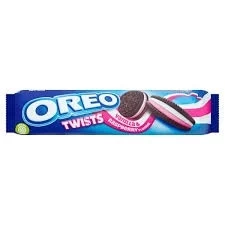 OREO Twist Raspberry Cream Biscuits – Sweet & Fruity Sandwich Cookies | Buy Oreo Raspberry in Lagos, Abuja, Nigeria