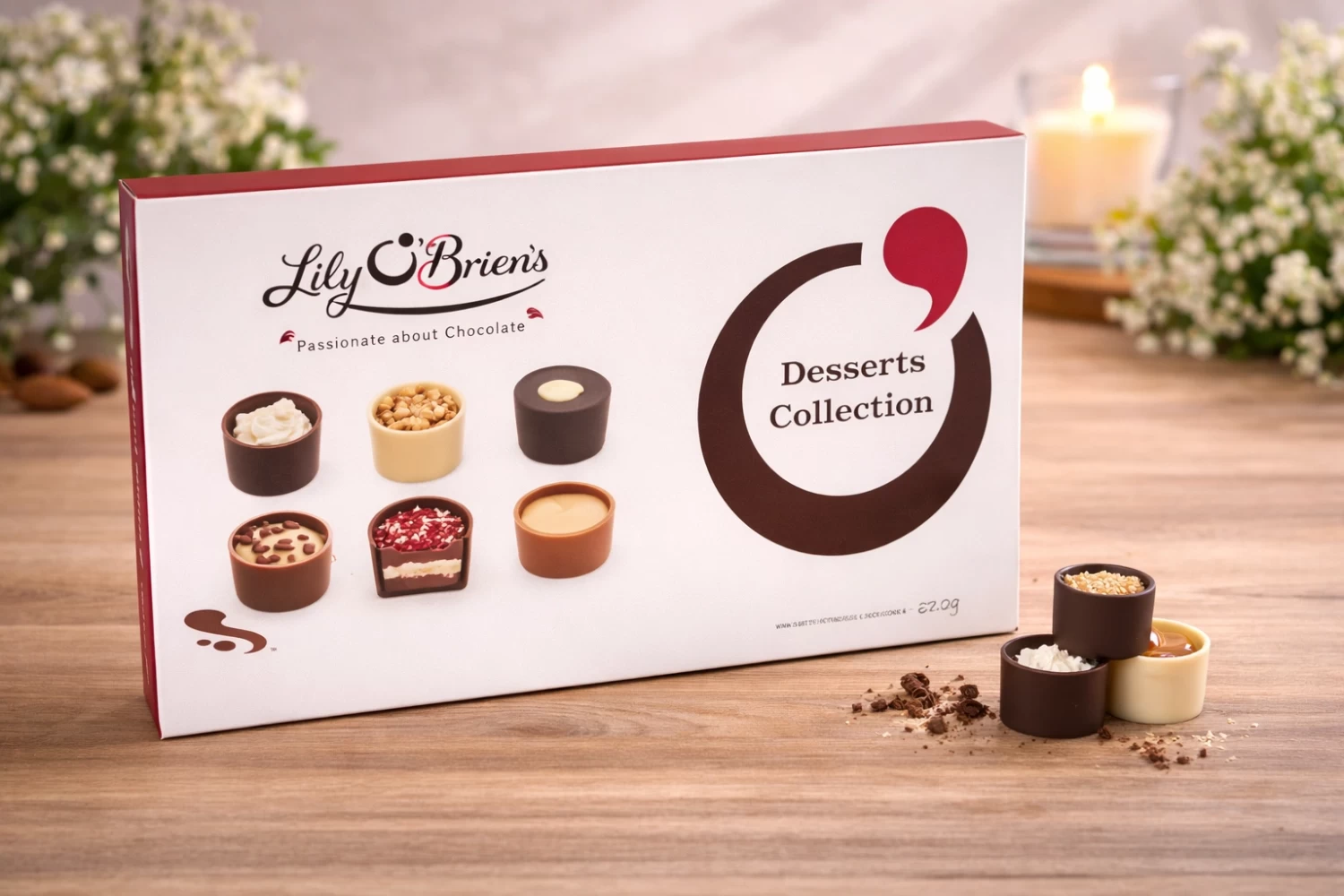 Lily O’Brien’s Desserts Collection Chocolate Box – Luxury Irish Chocolate Gift Assortment (Premium Chocolates in Lagos, Abuja, Nigeria)