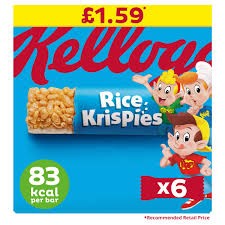 KELLOGGS RICE KRISPIE BAR