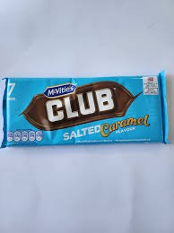 MCVITIES CLUB SALTED CARAMEL
