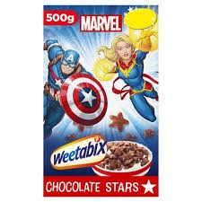 WEETABIX MARVEL CHOC STARS
