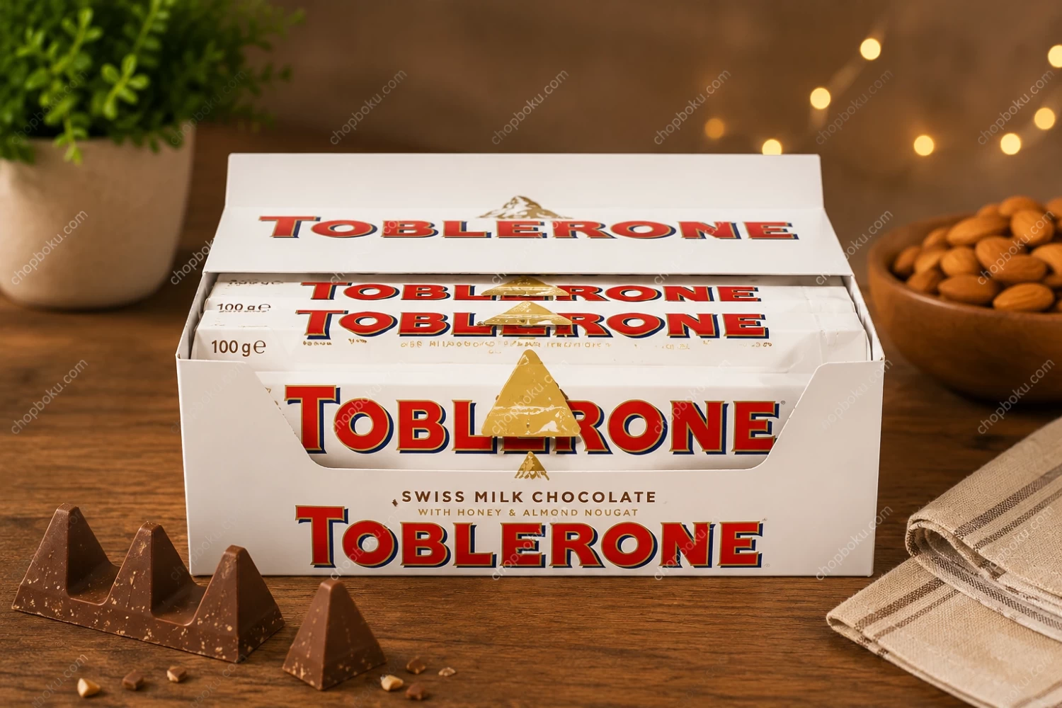 Toblerone White Chocolate 100g