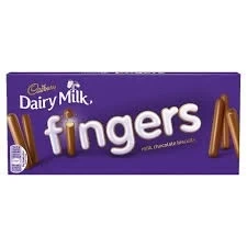 Cadbury Milk Chocolate Fingers Biscuits 114g – Crunchy Chocolate-Coated Biscuit Fingers | Buy in Lagos, Abuja & Nigeria