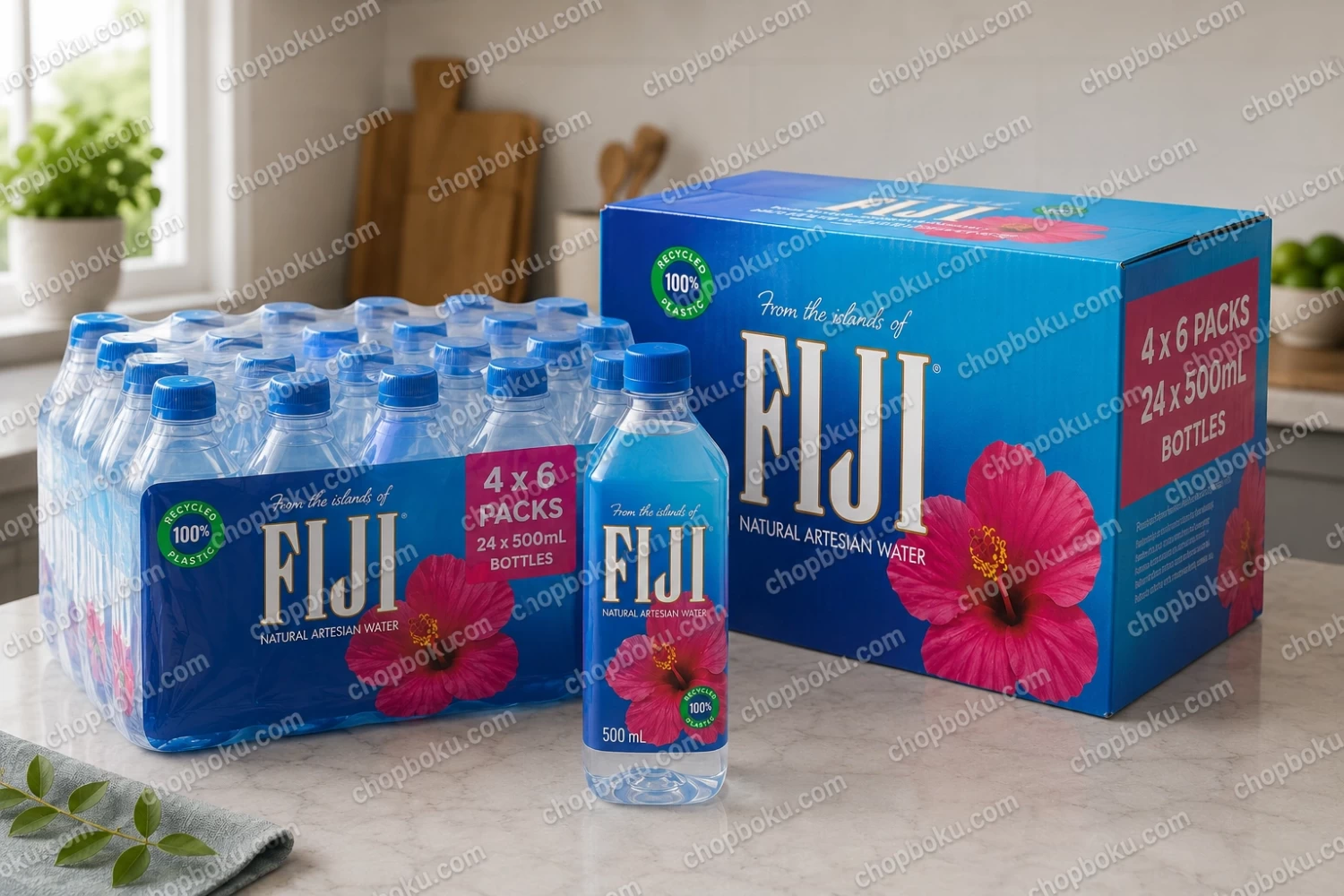 FIJI Natural Artesian Water 500ml (24 Bottles)
