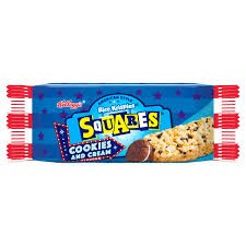 KELLOGGS RICE KRISPIES SQUARES COOKIES & CREAM