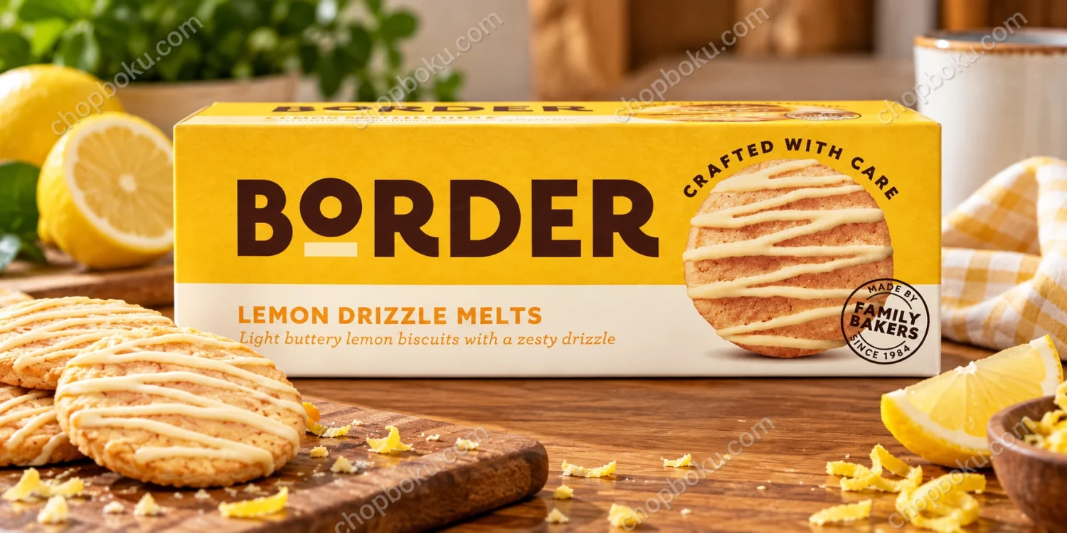 Border Lemon Drizzle Melts 150g
