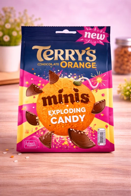 Terry's Mini Exploding Candy Chocolate – Popping Candy Milk Chocolate Bites | Buy in Lagos, Abuja, Port Harcourt (Retail & Bulk Nigeria)