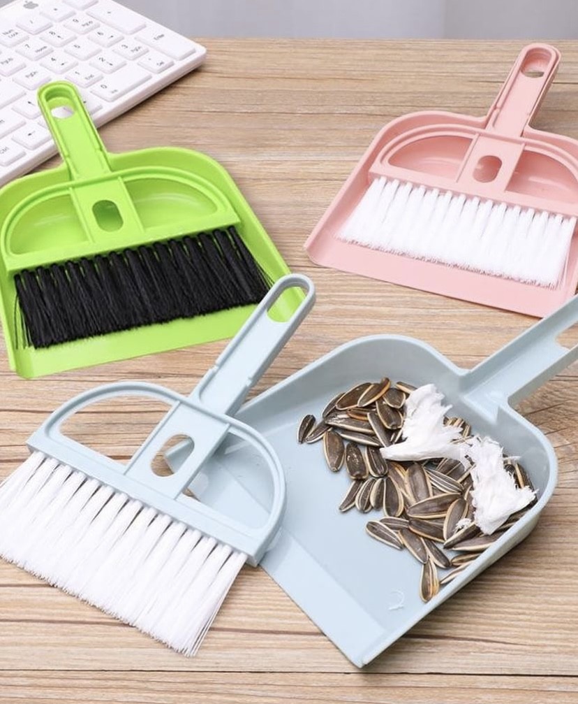 Mini Desktop Broom and Dustpan set