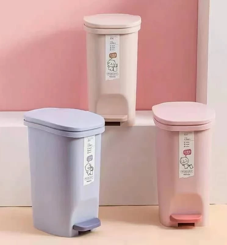 Pedal Waste Bin – Durable Foot-Operated Trash Can with Lid (10L–30L) | Hygienic Kitchen & Bathroom Dustbin Nigeria