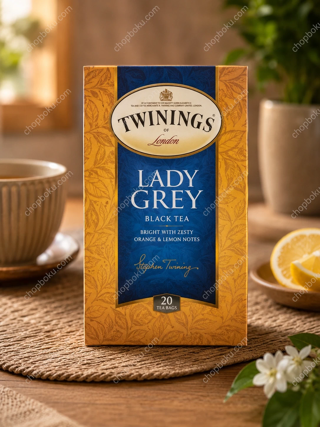 Twinings Lady Grey Tea 20 Tea Bags (40g)