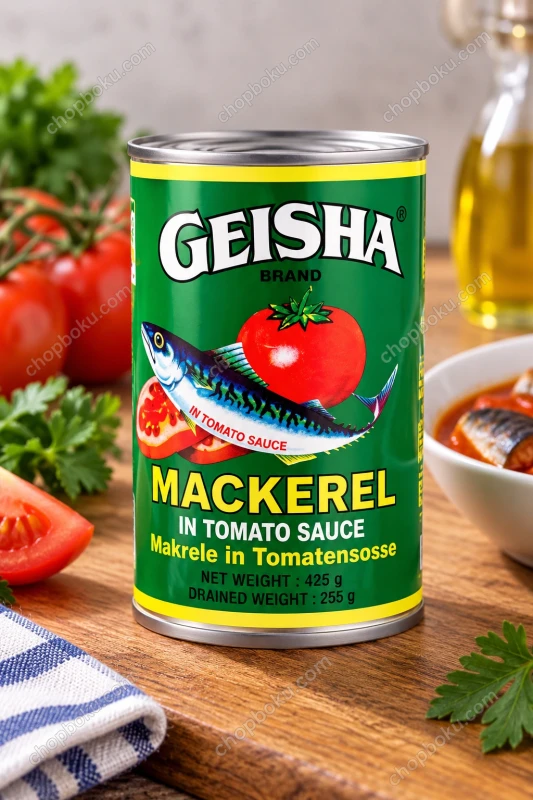 Geisha Mackerel in Tomato Sauce 425g