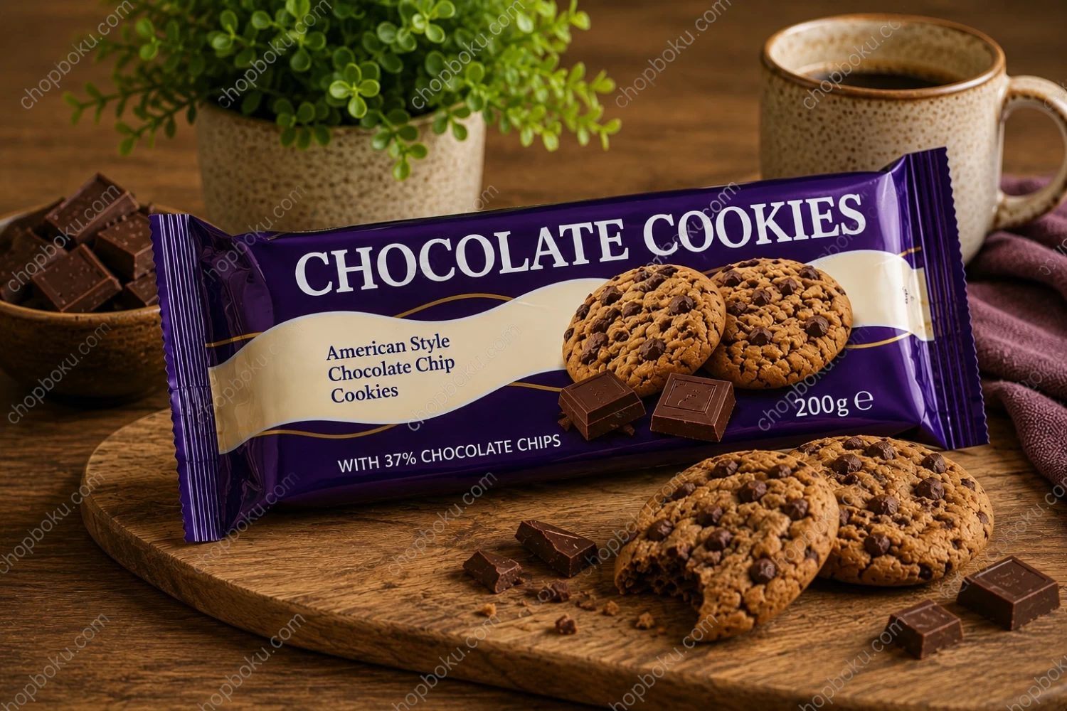 Merba Chocolate Cookies 200g