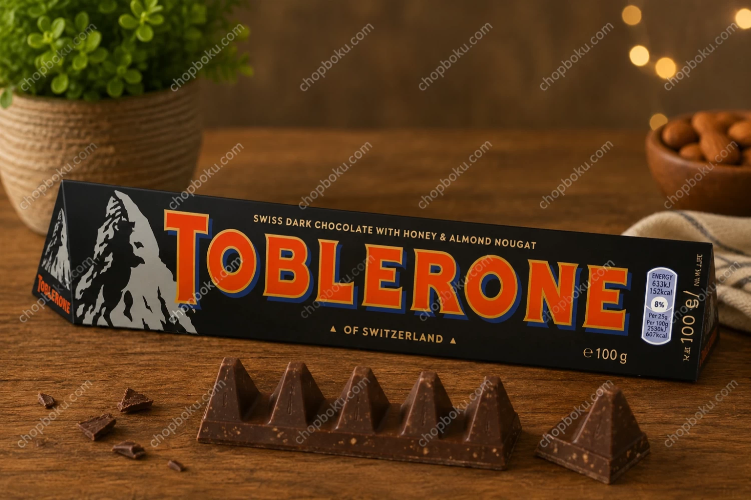 Toblerone Dark Chocolate 100g