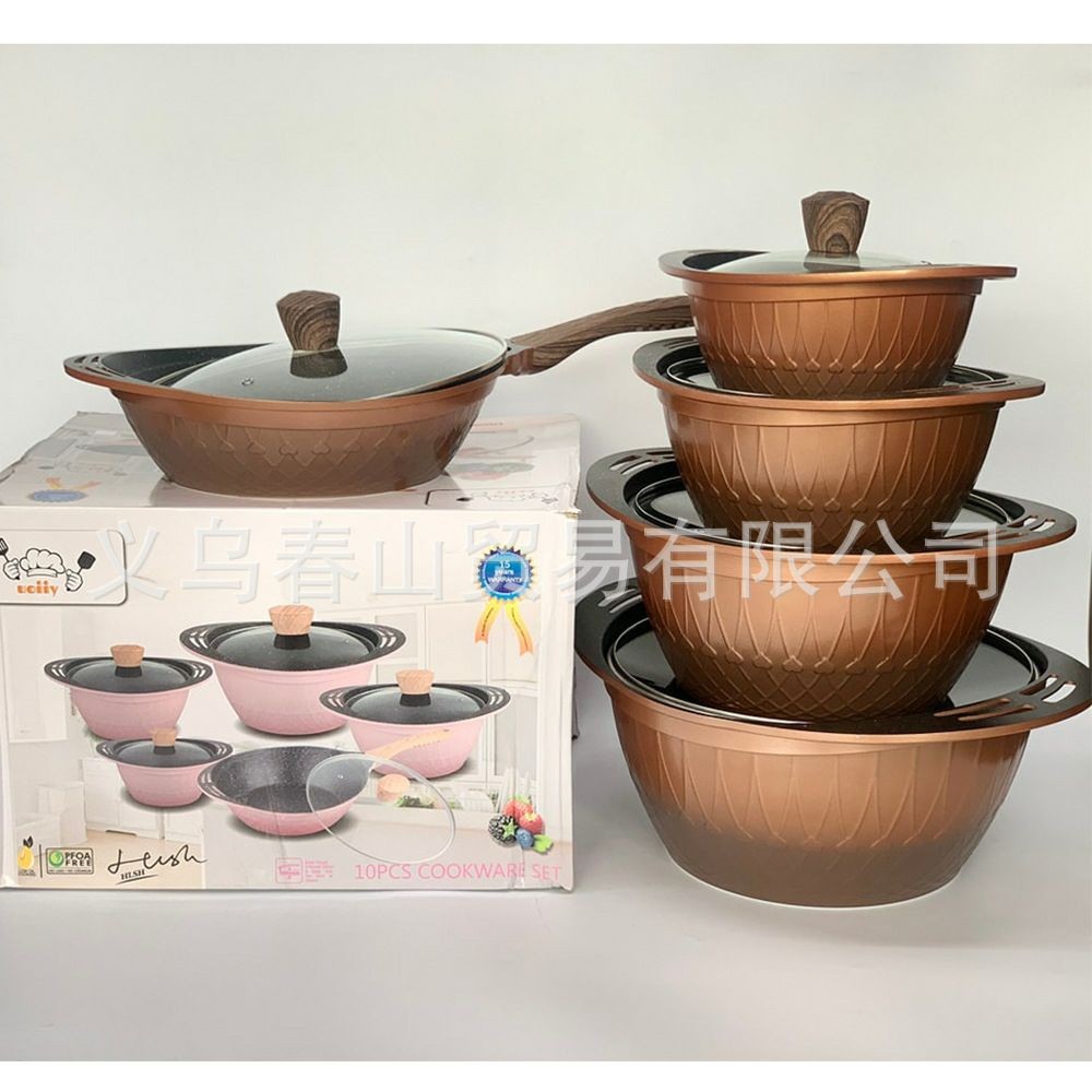 Heavy Granite non-stick pot