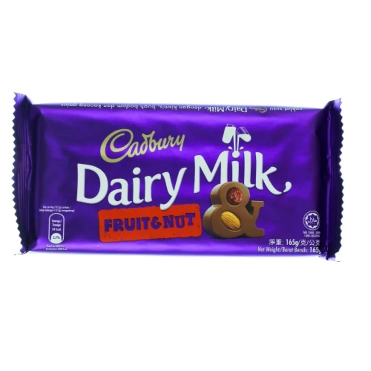 Cadbury Dairy Milk Chocolate Fruit & Nut – Premium Imported Chocolate Bar (Bulk & Retail) Nigeria